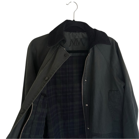 Mango Waxed Effect Parka Small - Picture 10 of 16